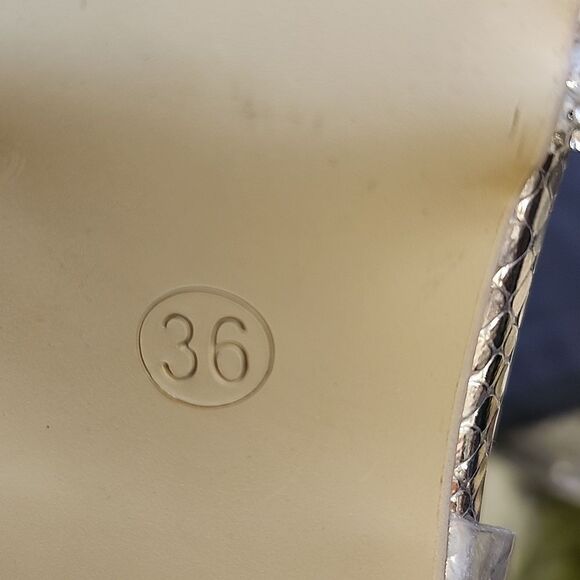 BRAND NEW POINTED TOE HIGH HEEL STILETTO CLEAR  RHINESTONE STRAP SANDAL G1 - Picture 15 of 16